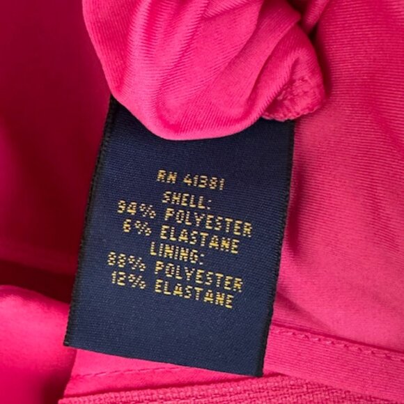Polo Golf Ralph Lauren Bright Pink Active Skort - Size 2 - Picture 7 of 11